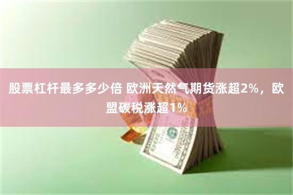 股票杠杆最多多少倍 欧洲天然气期货涨超2%，欧盟碳税涨超1%