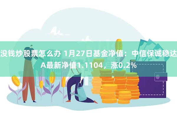没钱炒股票怎么办 1月27日基金净值：中信保诚稳达A最新净值1.1104，涨0.2%