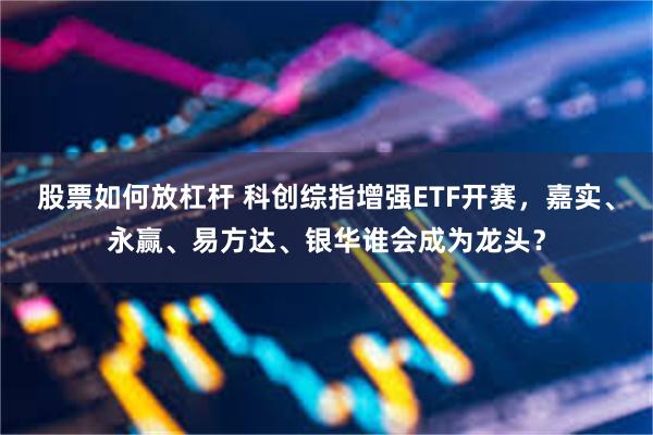 股票如何放杠杆 科创综指增强ETF开赛，嘉实、永赢、易方达、银华谁会成为龙头？